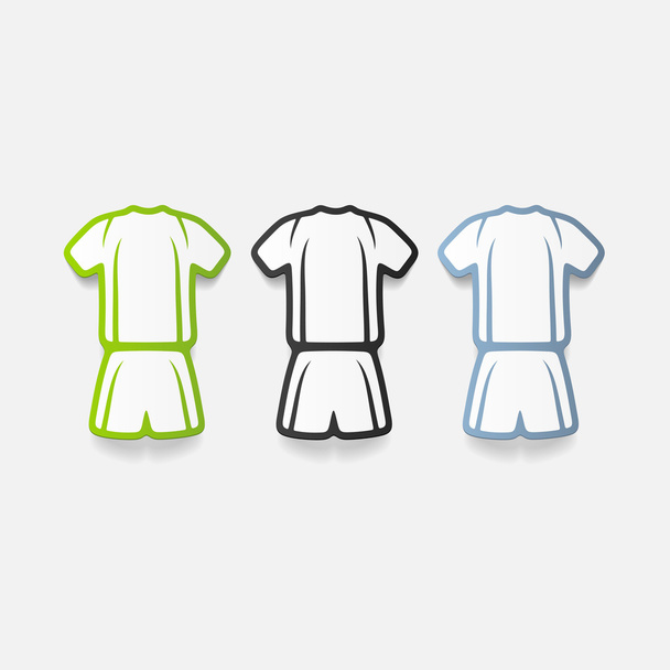 Football clothing element - Vector, Image