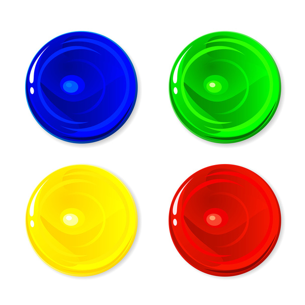 Colored circles - Vector, afbeelding
