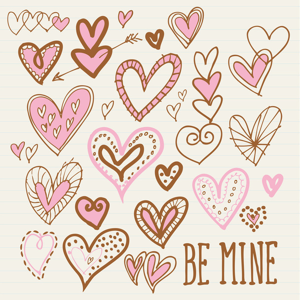 Love hearts illustration - ベクター画像
