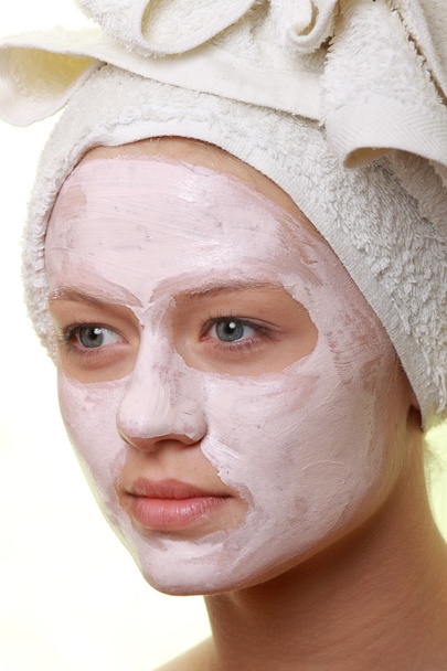 Masked Beauty - facial treatment - Foto, afbeelding