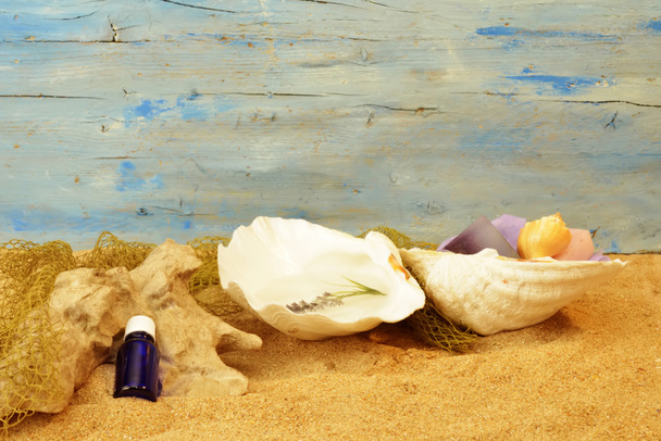 Пляжный спа фон
 - Фото, изображение