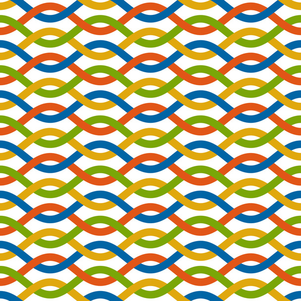 Разноцветные волны фона - бесконечные
 - Вектор,изображение