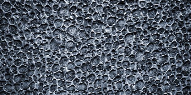 Šedé pozadí textury. Černá polystyrénová pěna materiál nebo bílý plastový polystyren vzor. Prázdná povrchově šedá stěna - Fotografie, Obrázek