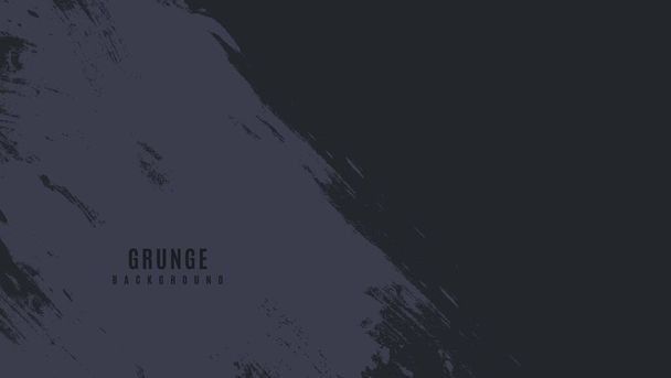 Minimal Abstract Dark Grunge Background Template - Vector, afbeelding