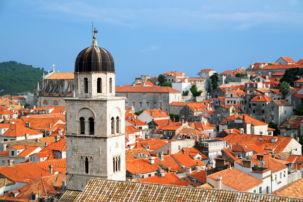 Dubrovnik Panorama taken at fortified walls - Zdjęcie, obraz