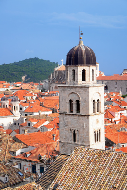 Dubrovnik Panorama taken at fortified walls - Foto, Bild
