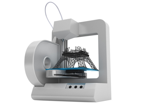 Imprimante 3D construire Tour Eiffel Modèle
 - Photo, image