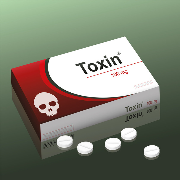 Pilules Toxine
 - Vecteur, image