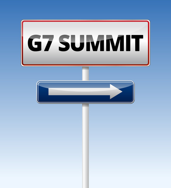 g7 サミット - ベクター画像