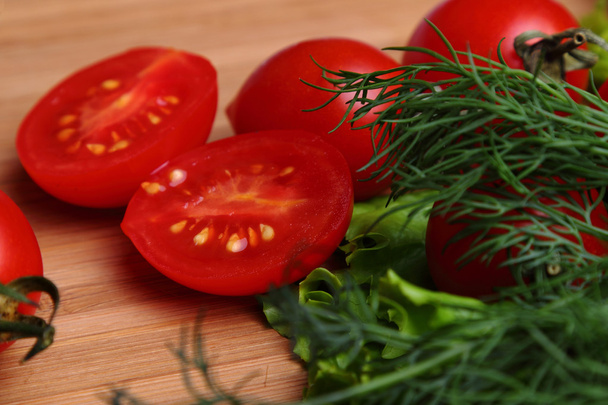 Integers tomatoes - Valokuva, kuva