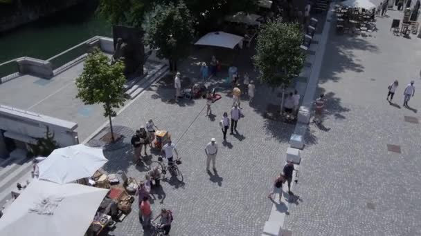 Menschen zu Fuß - Filmmaterial, Video