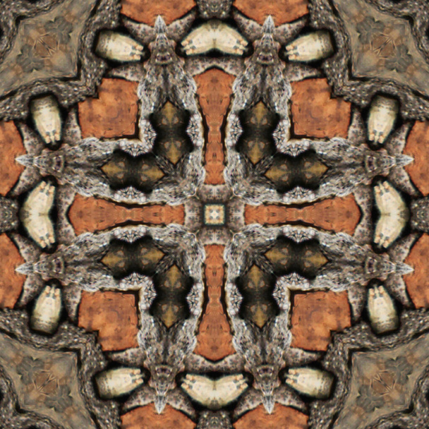 azulejos ornamento patrón vista de fondo  - Foto, Imagen