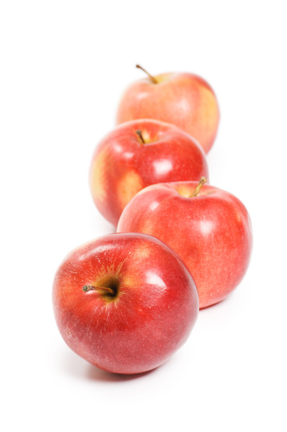 Red apple isolated on the white background - Foto, afbeelding