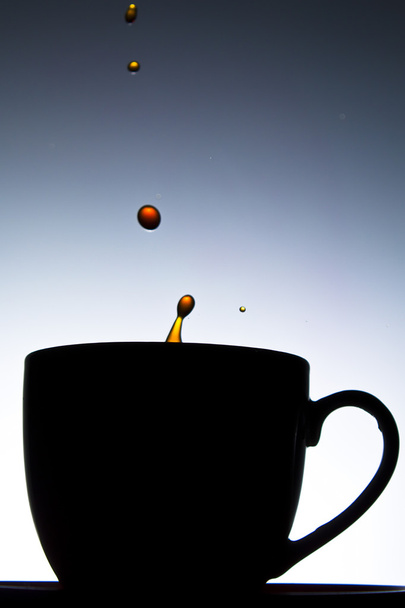 kapky kávy - Fotografie, Obrázek