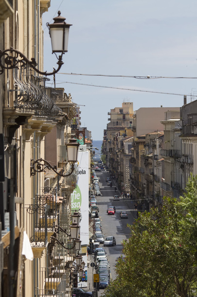 ulice v catania, Itálie - Fotografie, Obrázek