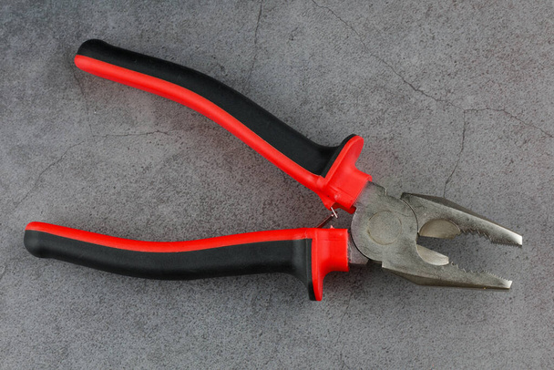 Pliers tool close-up. Working tool. - Photo, Image