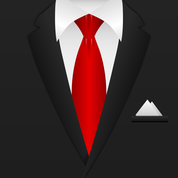 man suit background - Vector, Imagen