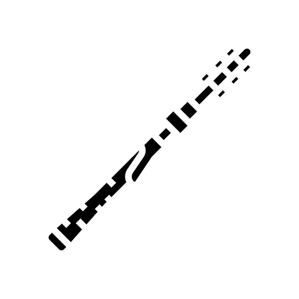 cannes à filer illustration vectorielle icône glyphe - Vecteur, image