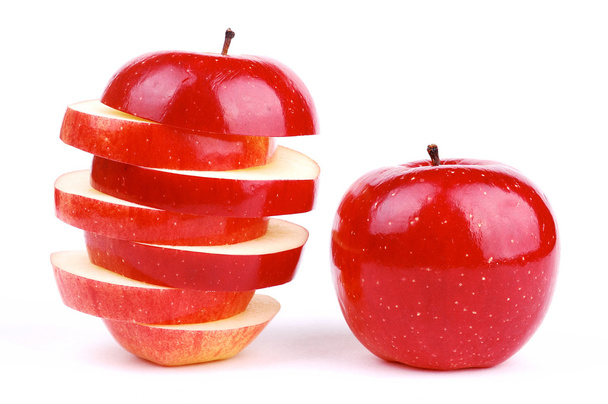 κόκκινο μήλο φρέσκο - Φωτογραφία, εικόνα