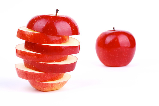 Red fresh apple - Foto, Imagen