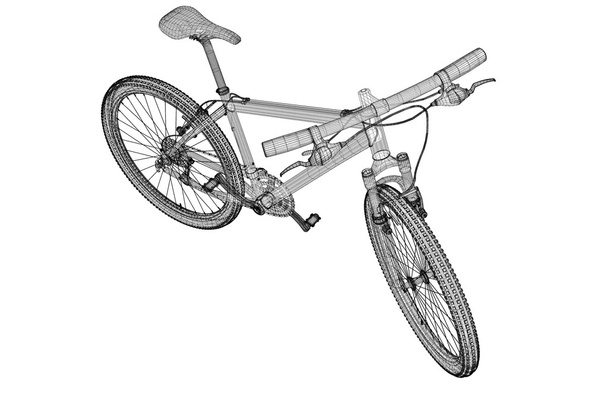 bicicleta de montaña
 - Foto, imagen