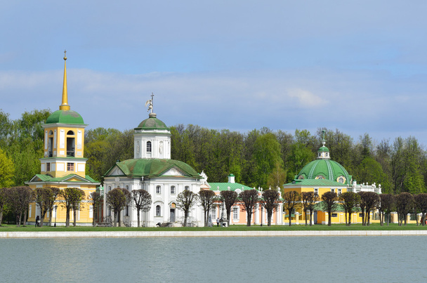 Moscow, Kuskovo, the church of the all-merciful Saviour (Born n.Benois) - 写真・画像