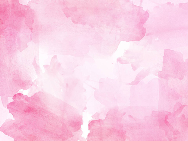 Abstract colorful texture brush on watercolor illustration painting background. - 写真・画像