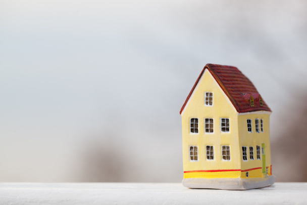 Miniature house figurine - Foto, Imagen