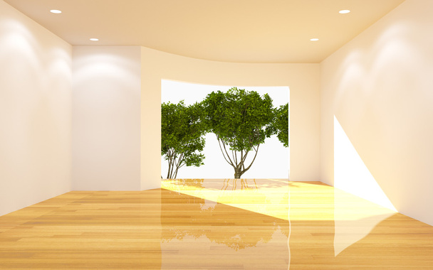 Interior white Room  - Photo, Image