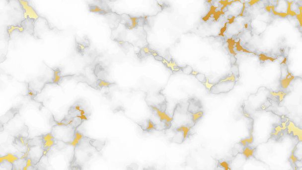 Gold marble texture background. Abstract backdrop of marble granite stone. Vector illustration  - Vector, Image