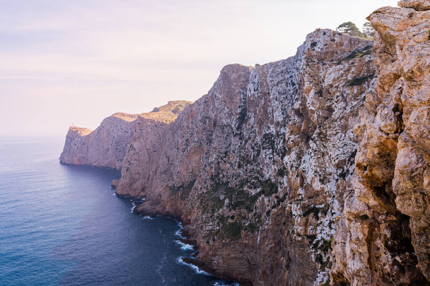 A view to mountains in Cap de Formentor Port Spain - 写真・画像