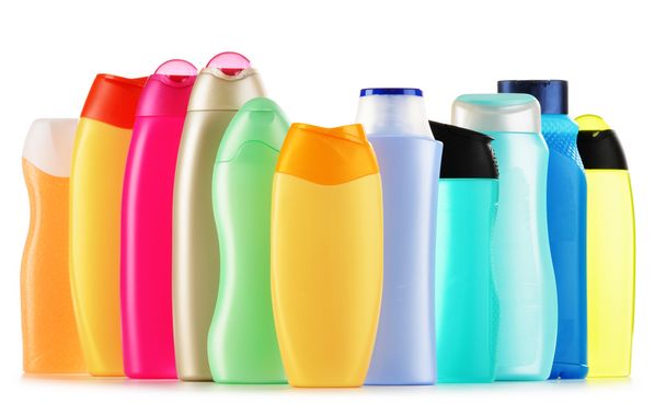 Пластикові пляшки для догляду за тілом та косметичними засобами
 - Фото, зображення