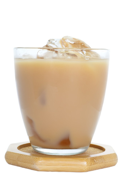 Cold coffee drink with ice - Фото, зображення
