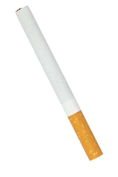 Cigarrillo sobre blanco
 - Foto, Imagen