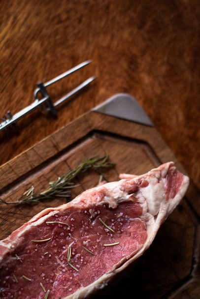Photograph taken for an argentine steakhouse. - Photo, Image