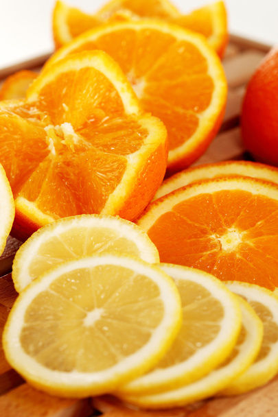 Orange and lemon slices 2 - Zdjęcie, obraz