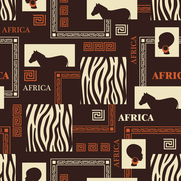 afrikanisches Design. - Vektor, Bild
