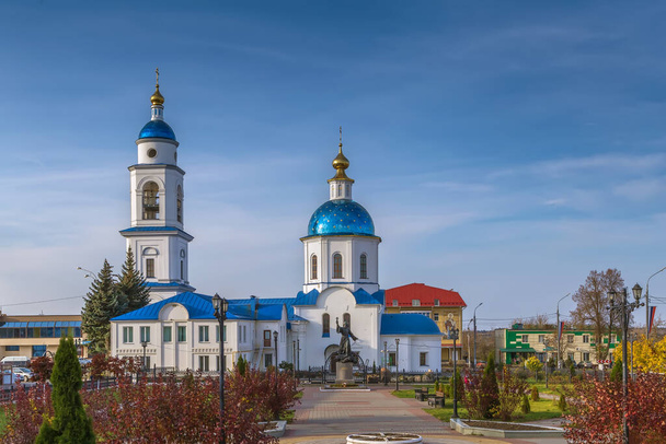 Cathedral of the Kazan Icon of the Mother of God in Maloyaroslavets city center, Russia - Photo, Image