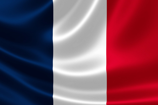 крупним планом прапор Франції - Фото, зображення
