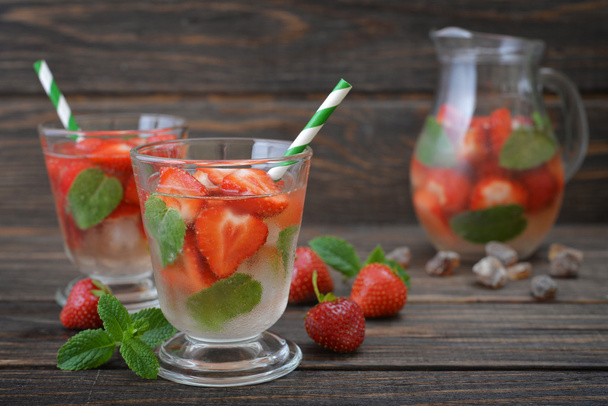 Strawberry mojito - Fotografie, Obrázek