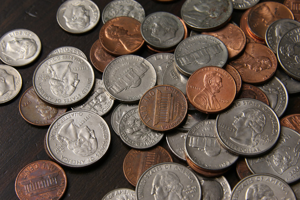 Amerikaanse munten foto 's - Foto, afbeelding