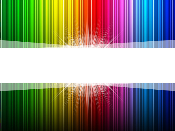 グロー copyspace 光バーストと色を示す - 写真・画像