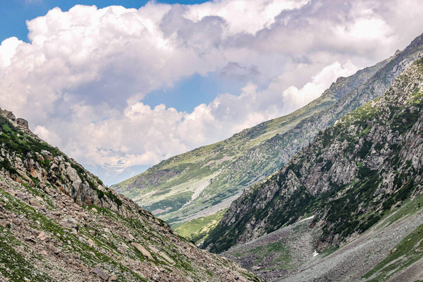 Kumrat Valley Beautiful Landscape Mountains View - Fotoğraf, Görsel