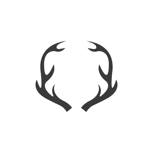 Дизайн векторных иконок логотипа оленей - Вектор,изображение