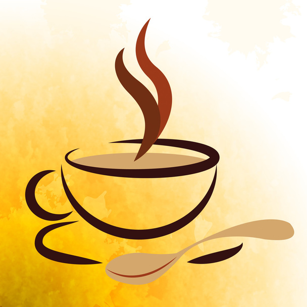 Kahve içecek kafein kafe ve kafeterya temsil eder. - Fotoğraf, Görsel