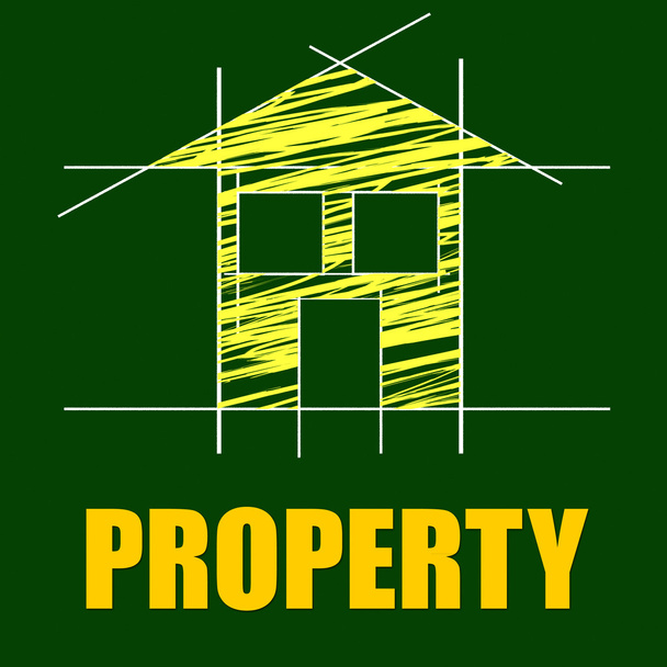 Planos de propriedade significa imóveis e residenciais
 - Foto, Imagem