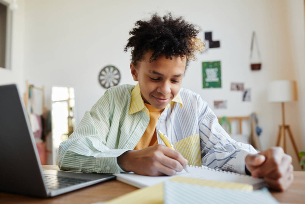 Teenage Boy Doing Homework - Photo, Image