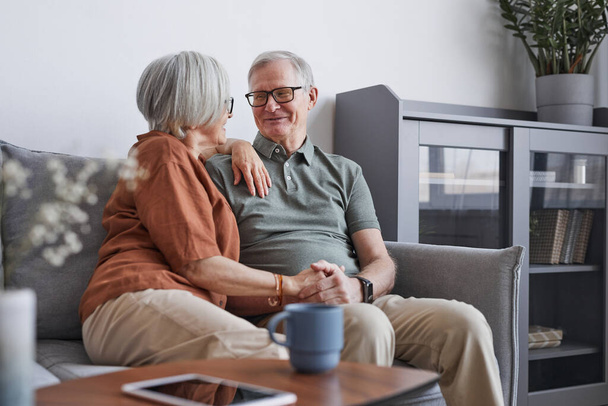 Modern Senior Couple at Home - Photo, Image
