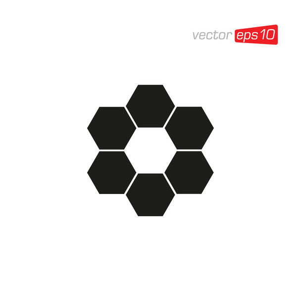 Honeycomb Icon Design Vector Template - Vector, Image