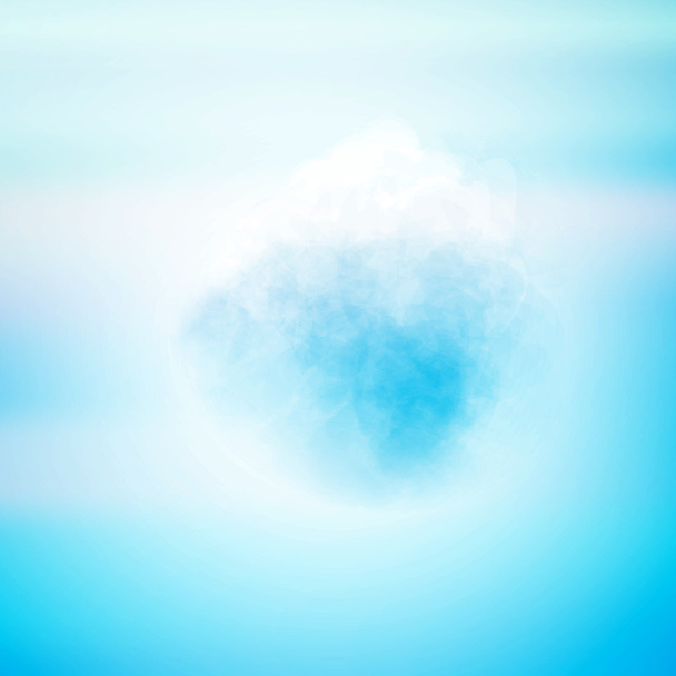 雲のベクトルの背景 - ベクター画像